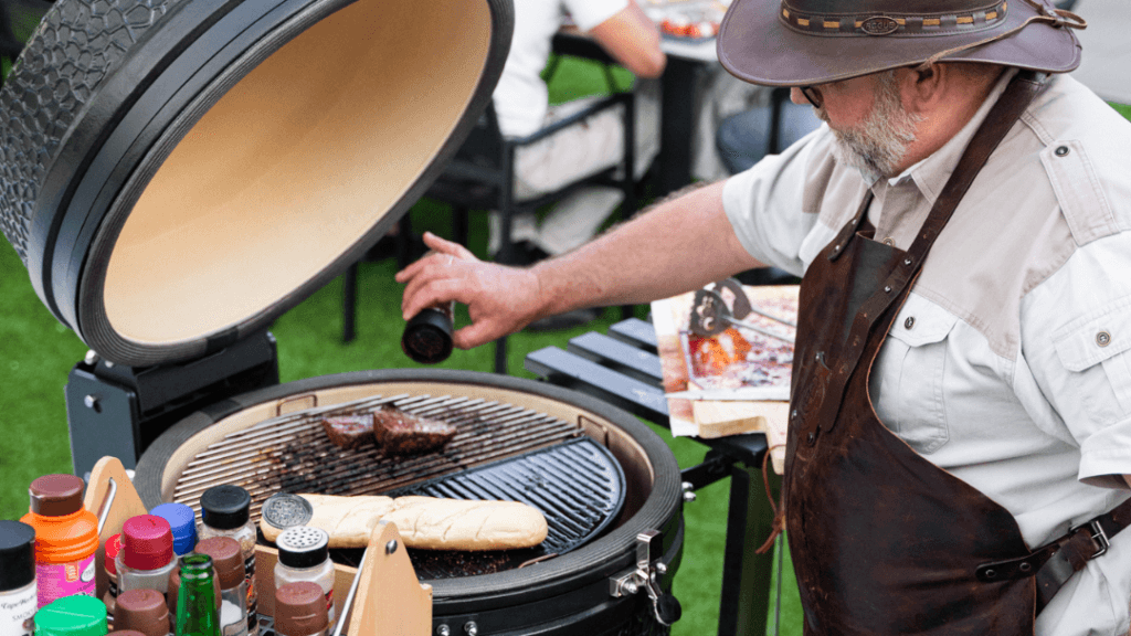 How to set up your kamado grill